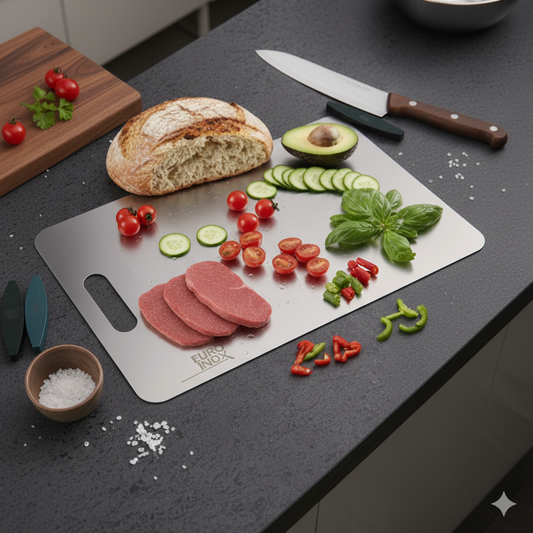 Planche de découpe INOX 40x25cm