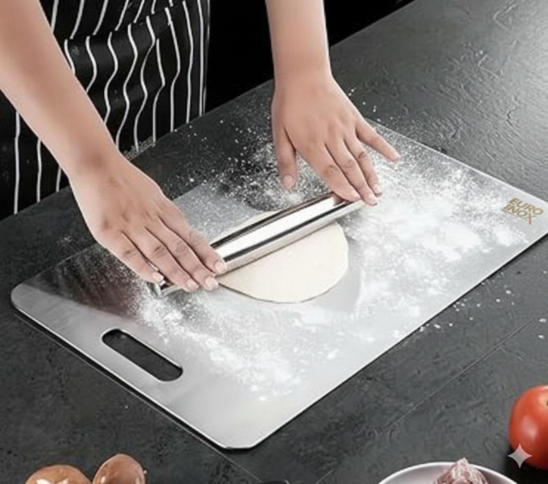 Planche de découpe INOX 40x25cm